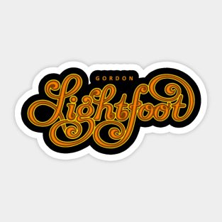 Gordon Lightfoot Tribute Sticker